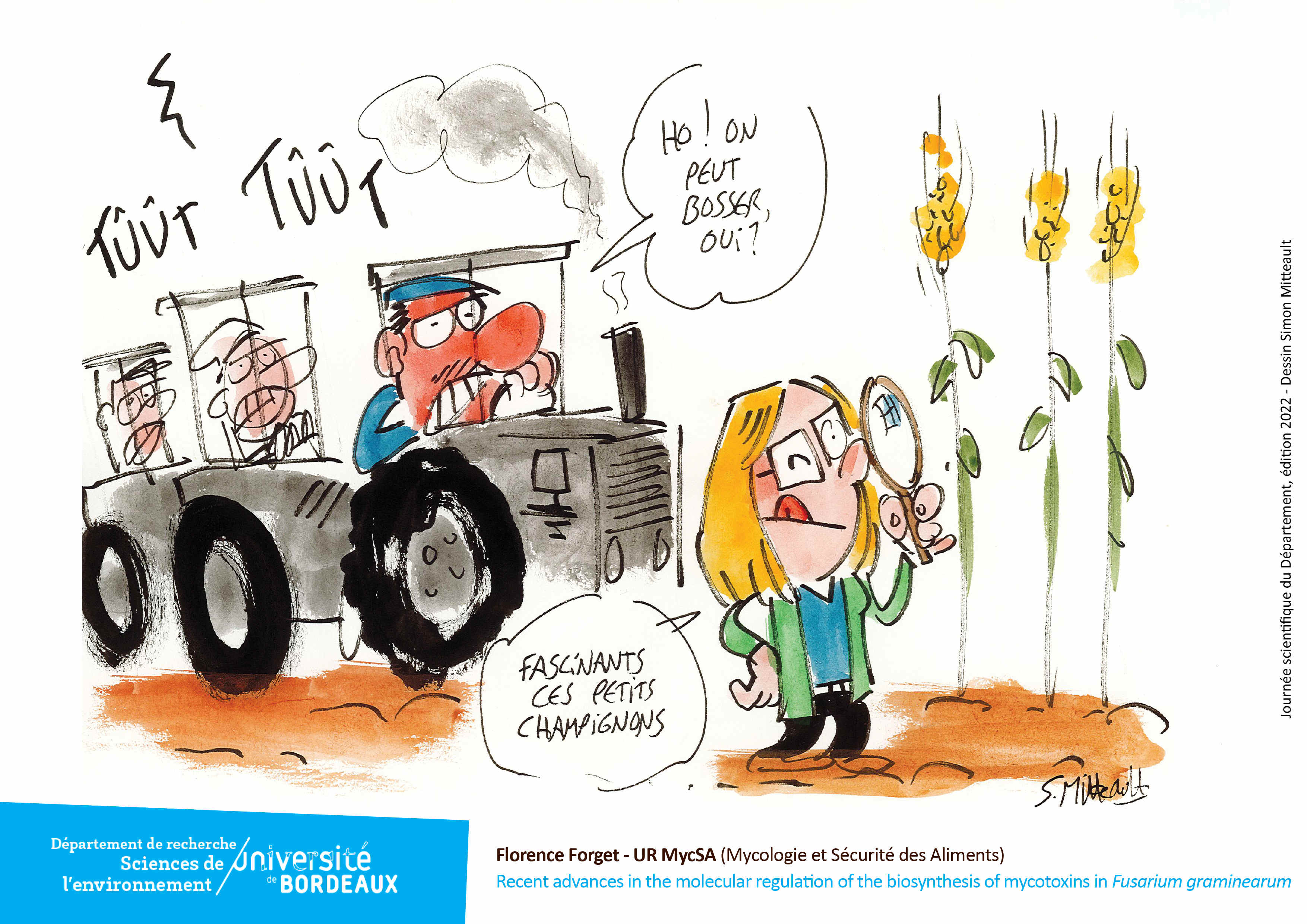 Florence Forget_Mycsa Mycotoxines chez Fusarium graminearum