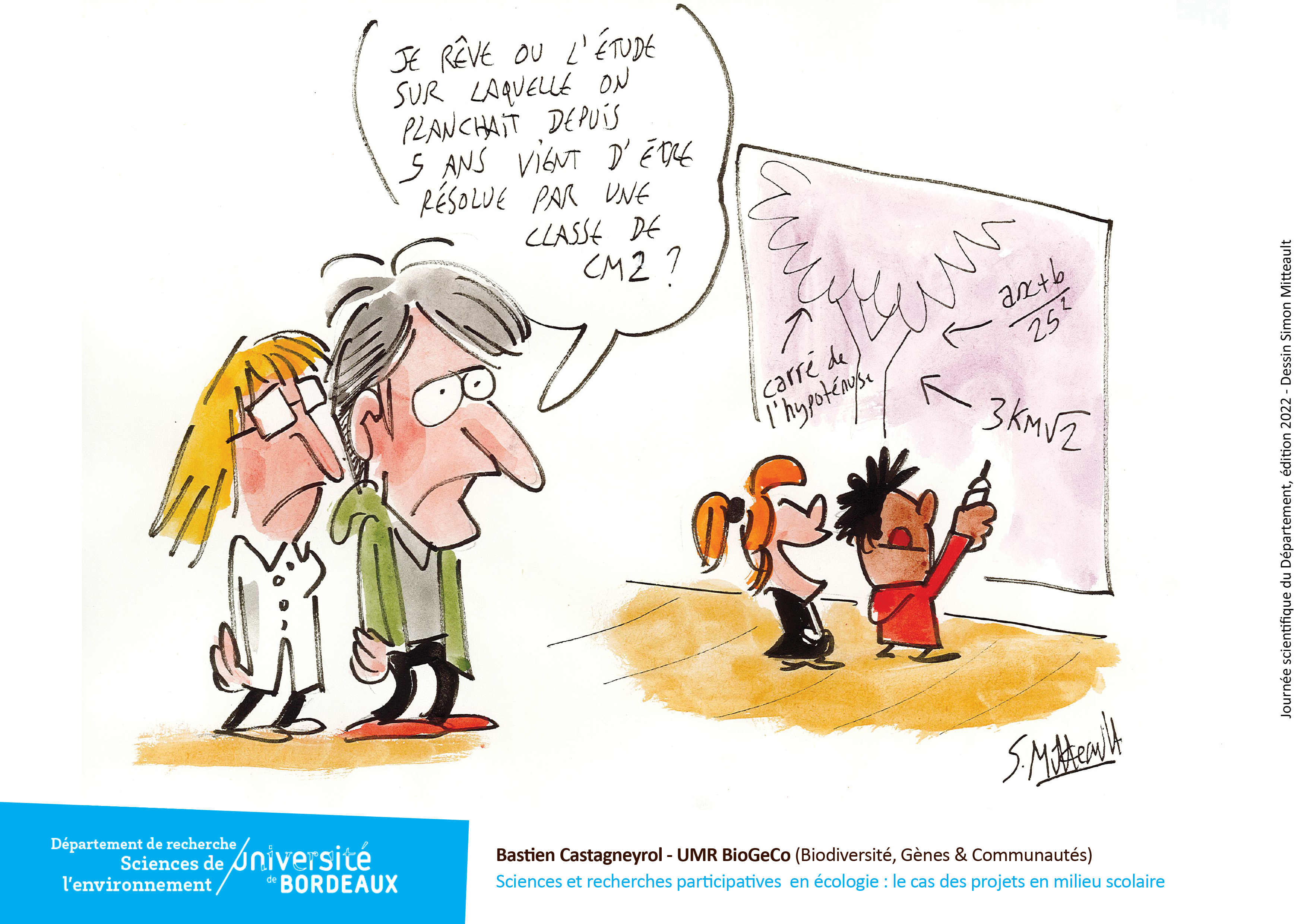 Bastien Castagneyrol_BioGeCo Les sciences participatives en écologie