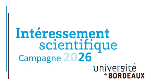 Intéressement scientifique - Campagne 2026